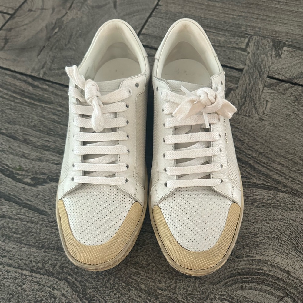 Saint Laurent Distressed Sneaker